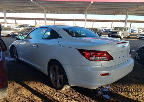 2012 Lexus Is 350C from USA, damaged, VIN JTHFE2C24C2508161
